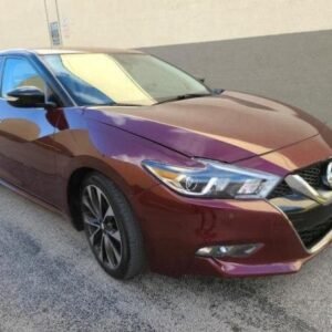 2019 Nissan Maxima S Maroon 3.5L V6